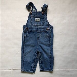 Oshkosh B’gosh Infant’s Denim Overalls Size 6 months Cotton